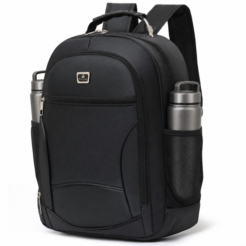 Mochila Masculina Executiva Grande Capacidade Resistente à Água com Vários para Notebook Trabalho Faculdade e Viagem