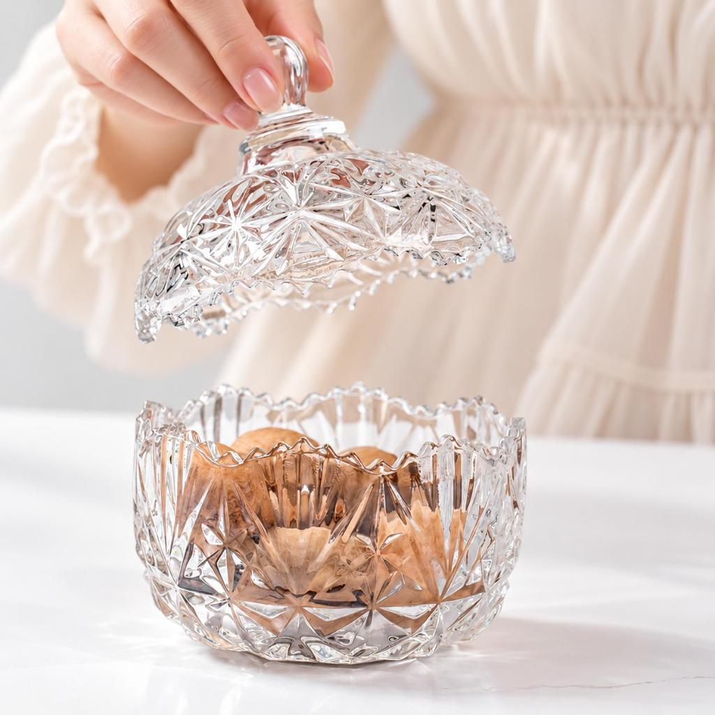 potiche de vidro 250ml âmbar e transparente presente lembrancinha decoração para doces chocolate — imagem 2 de 2