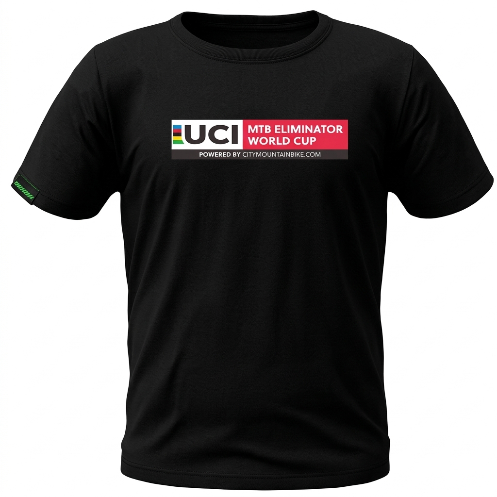 Camisa Casual UCI Oficial Copa do Mundo de Eliminator