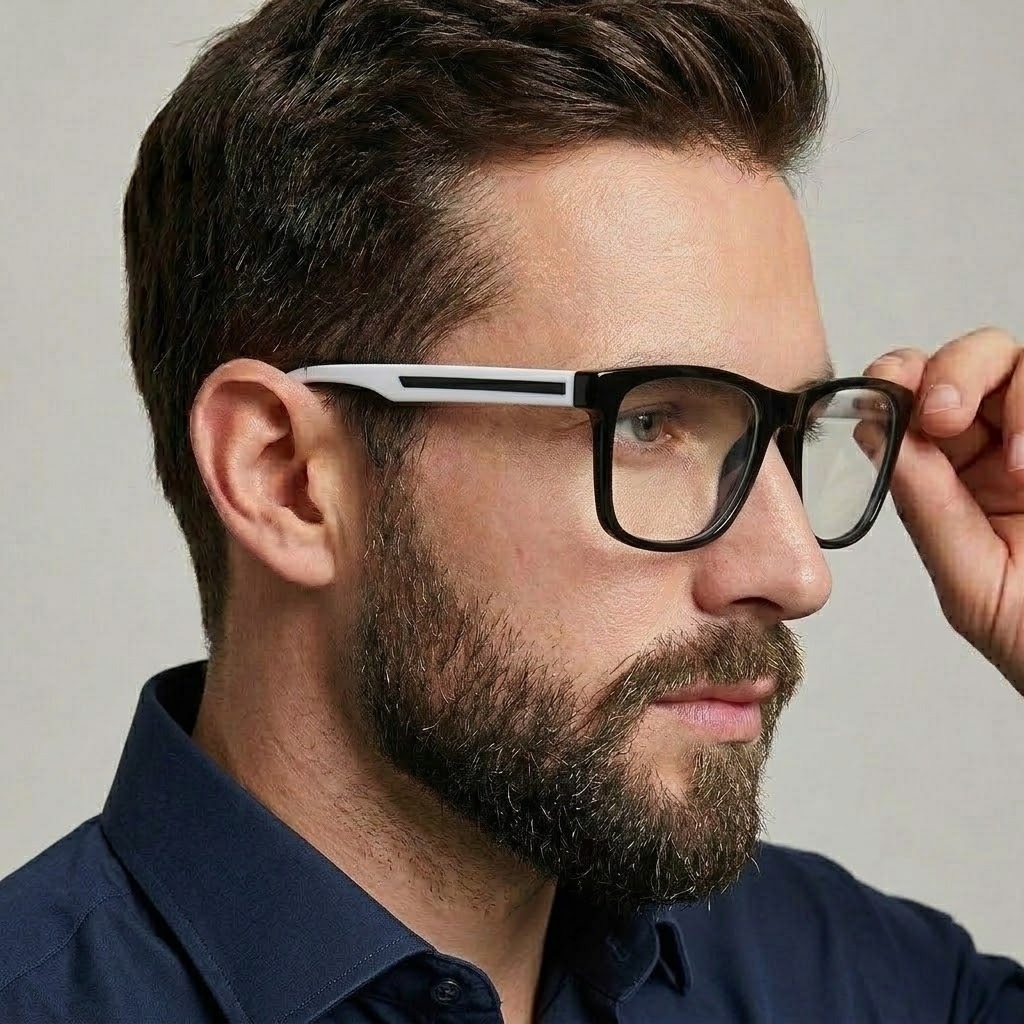 Armação de Grau TR90 Modelo Nero Leve e Resistente Óculos Confortável Para Lentes de Grau