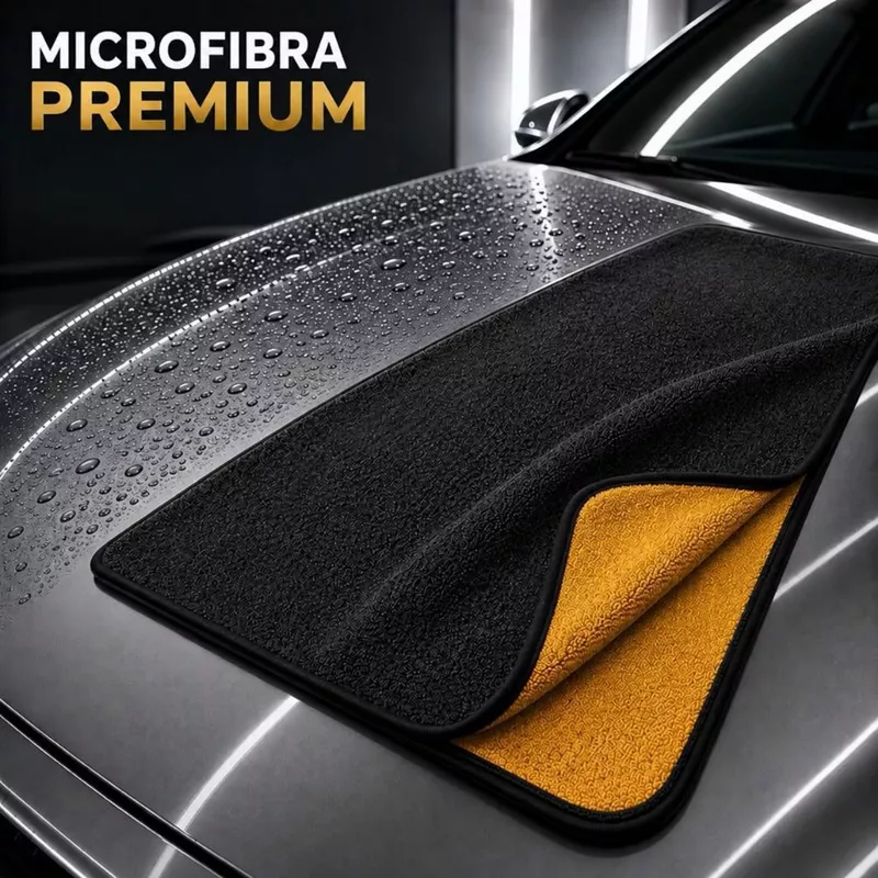 Toalha Microfibra: Limpeza Eficiente! 🧼