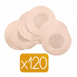 KIT 120 Pcs(12pacote) Adesivo Protetor Mamilo Bico Aureola Tapa Seios