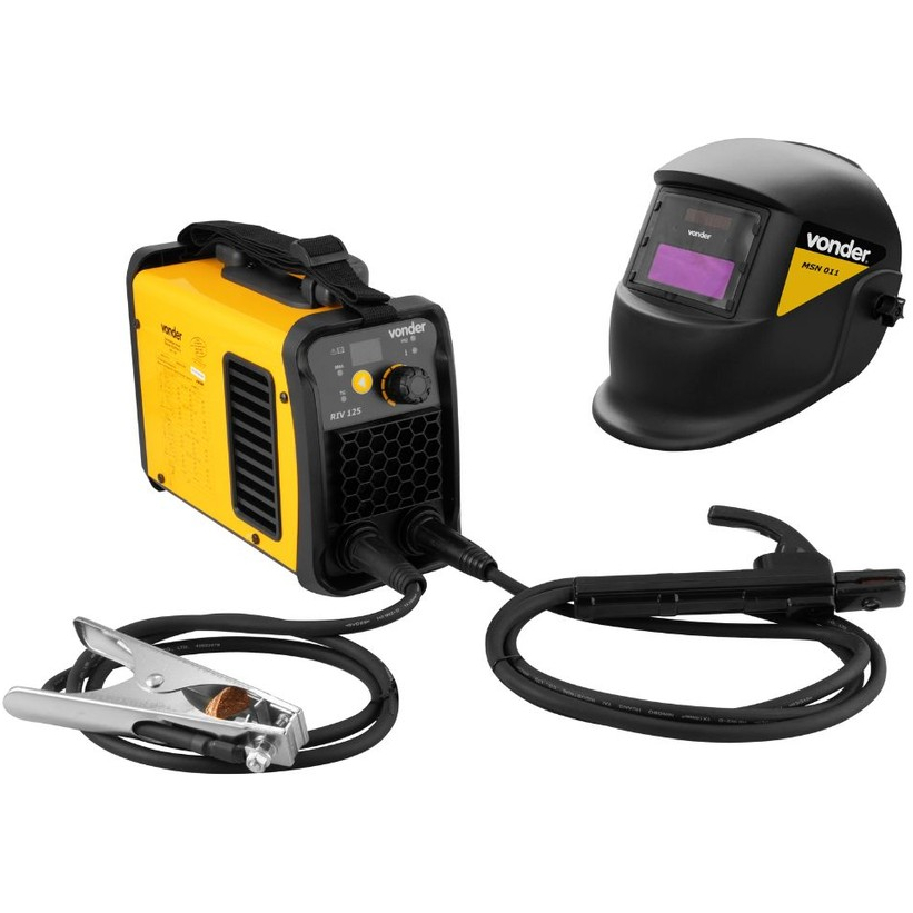 Máquina de Solda Inversora 120A Bivolt IM 125 com Máscara de Solda Vonder · foto 2
