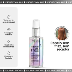 Óleo de Blindagem Antiumidade e Brilho nos Fios | Sequei Sem Frizz 60ml
