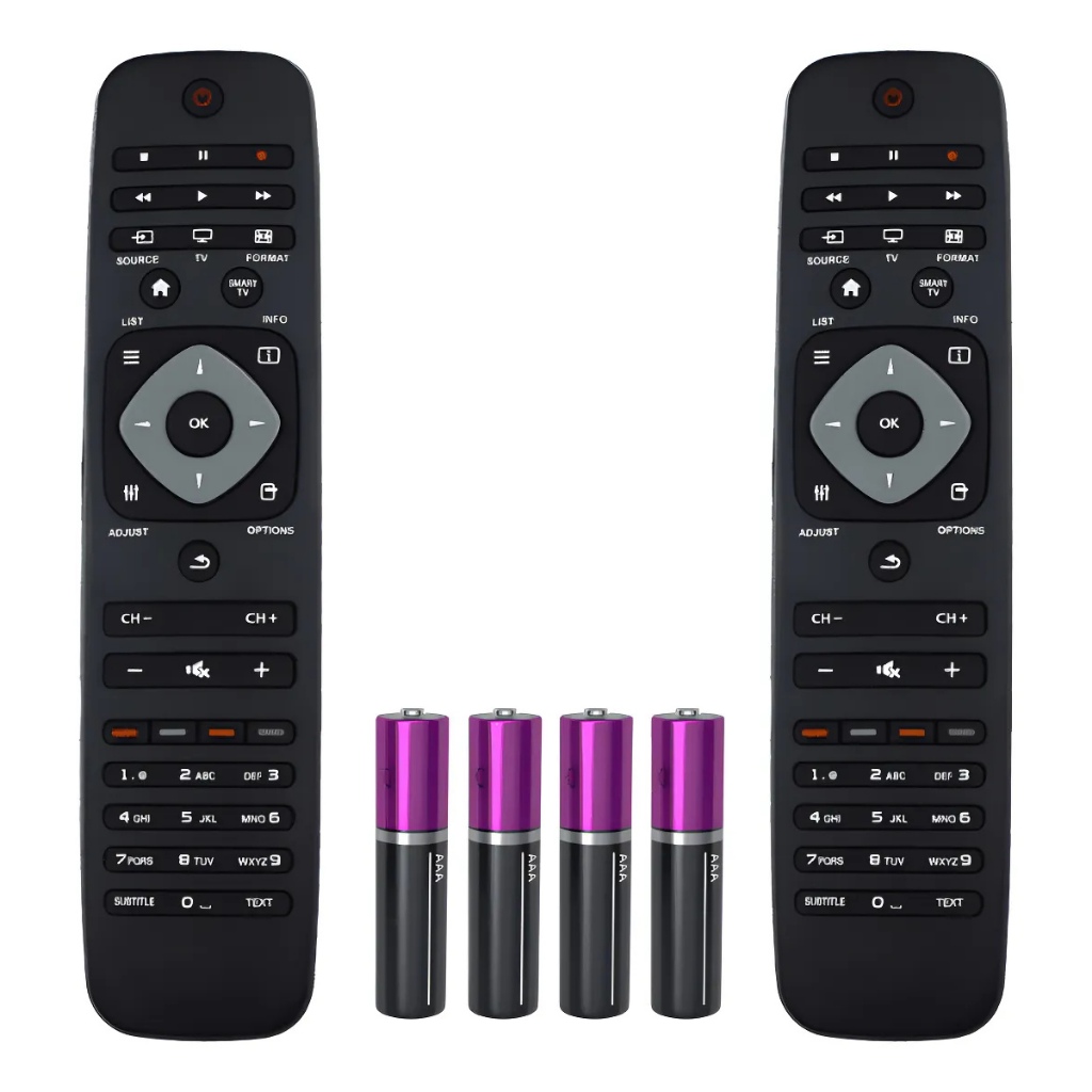 Controle Remoto FBG 7413 Smart TV Philips LED LCD 3D Kit 2 Unidades