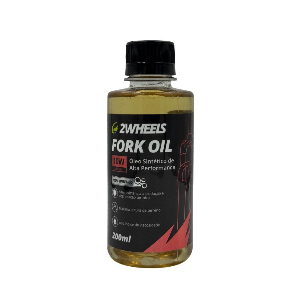 Óleo Para Suspensão Bike Fork Oil 10w 100% Sintético 200ml