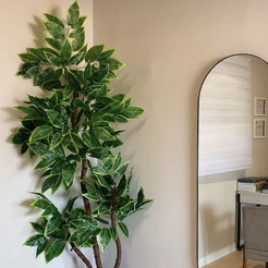 Croton Artificial Brasileirinho 130cm a 190cm Sem Vaso Decoração