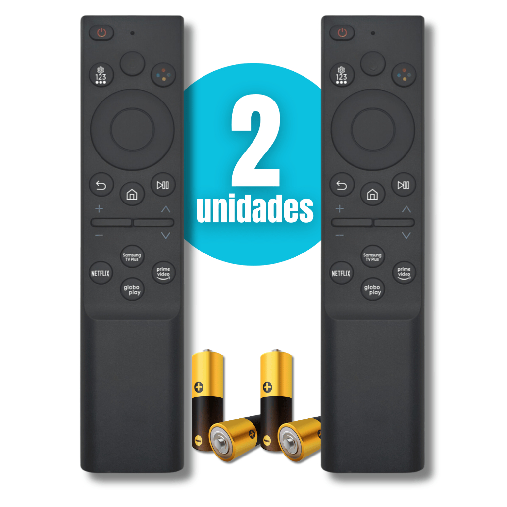 Controle Remoto Smart Tv Compatível SAMSUNG 4K 8K QLED UHD CU8000 AU7700 q80A BU7700 DU7700 BN-59