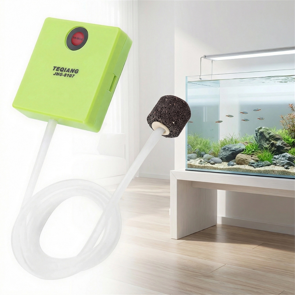 Bombas De Ar Para Aquário De Peixes Oxigênio Com Bateria Seca De Pedra Operadas Ao Livre Mini Aeração-De Pesca