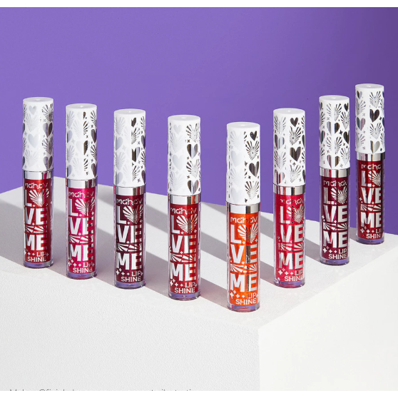 Lip Tint Shine Mahav —  Brilho Glitter Lábios Pigmentado Duradouro Vegano Gloss Batom Tint Maquiagem