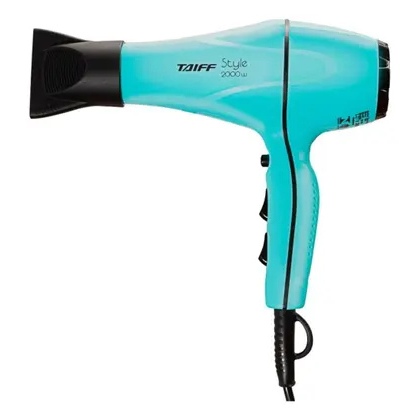 Secador De Cabelos Style Azul Turquesa 2000w Taiff 127V---PROMOÇAO