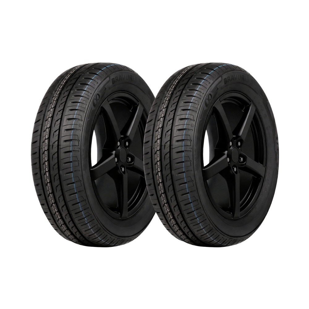 Kit 2 Pneus Aro 14 Bravuris 5hm 175/65r14 82t ByContinental