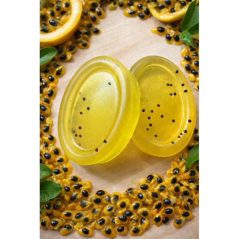 Kit com 2 Sabonetes Artesanais de Maracujá – 45g cada