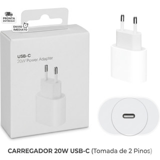 Carregador Turbo Lightning De iPhone Fonte com Cabo Carregamento Rápido 1m PD 20w - Promo…