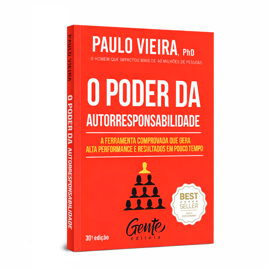 Livro O Poder da Autorresponsabilidade - Paulo Vieira (VERSÃO BOLSO)