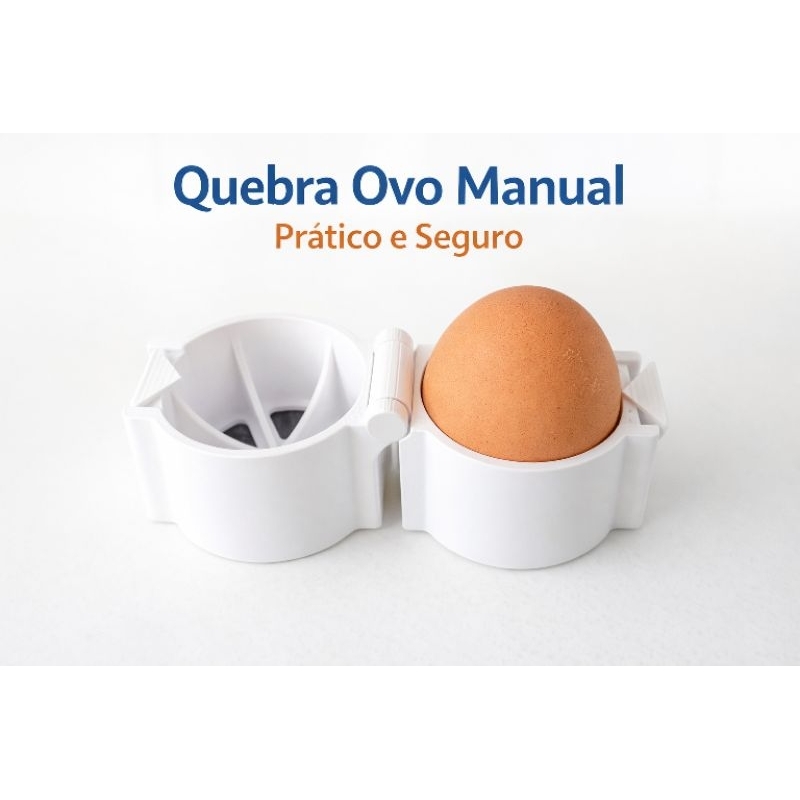 Abridor Quebrador Casca De Ovo Separador De Ovo Para Crusl Fácil Pratico