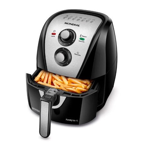 Fritadeira Airfryer Mondial 4l 1500w 110v – Cesto Grande –