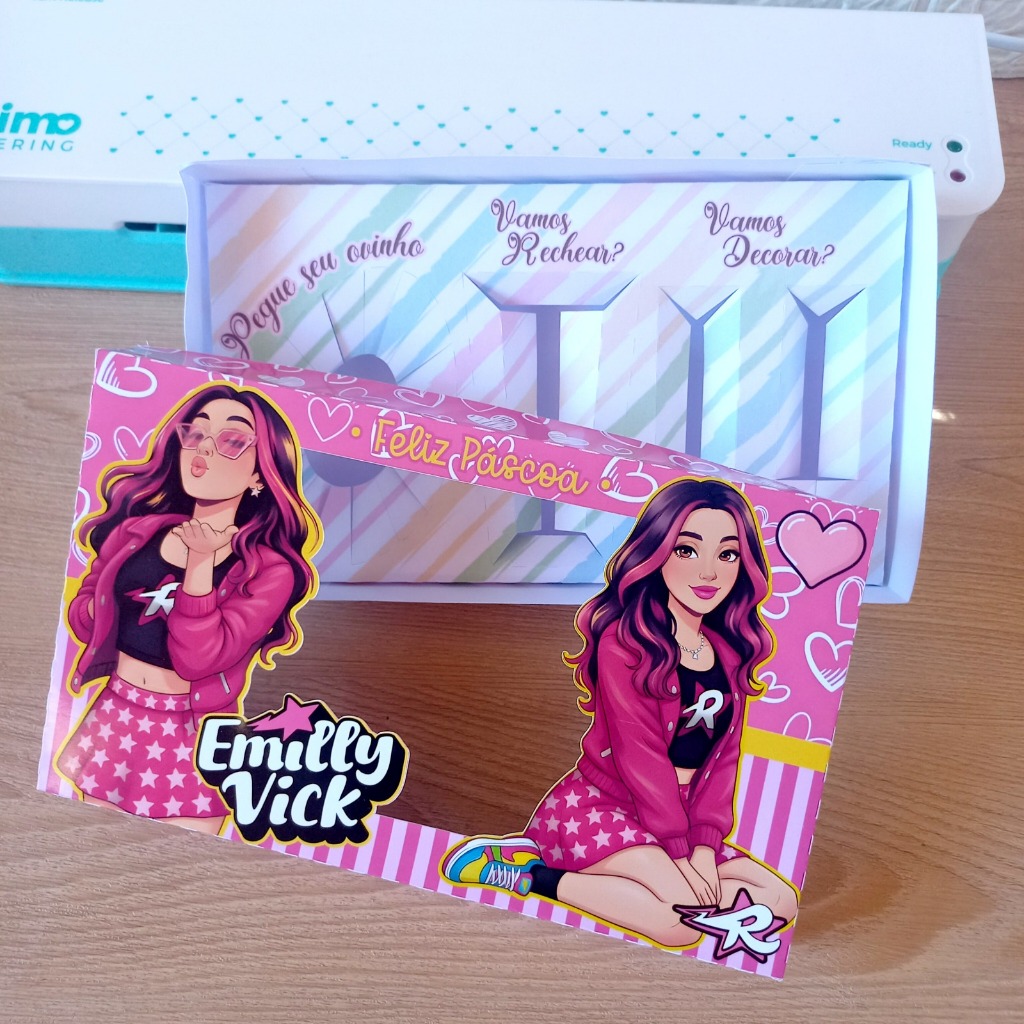 Kit Mini Confeiteiro Páscoa Infantil – Caixa para Ovo 150g/200g 5 unidades em Oferta na Shopee