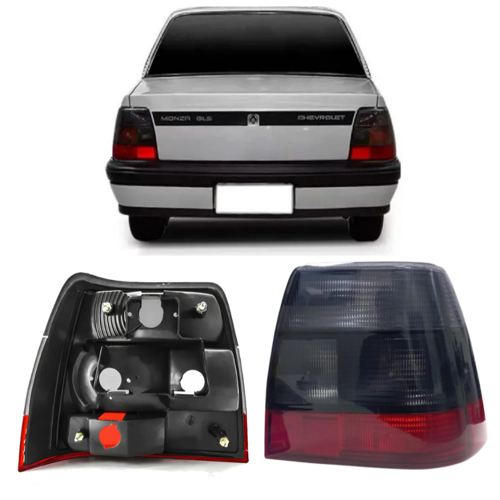 Lanterna Traseira Fumê Lado Direito Chevrolet Monza 1991 1992 1993 1994 1995 1996