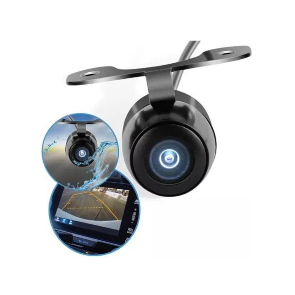 Câmera Ré CG Power GC35 1080p À Prova D'Água Borboleta/Embutir Visão 120º
