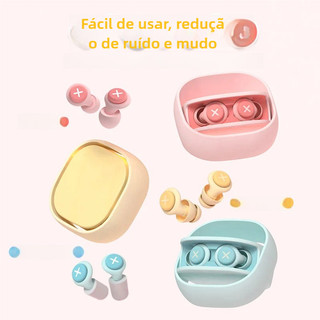 Tampões Auditivos Profissionais - Silicone À Prova de Som na Oferta Limitada