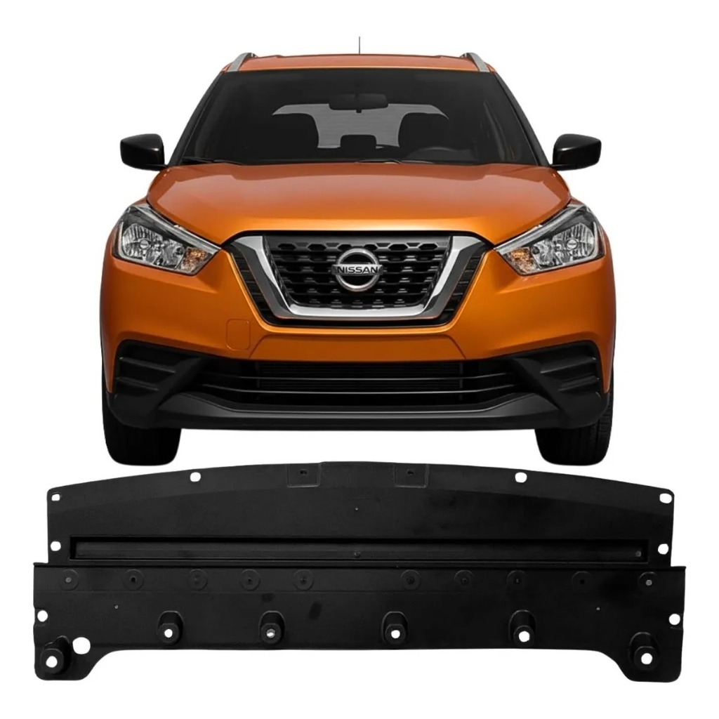 Defletor Parachoque Dianteiro Nissan Kicks 2017 2018 2019