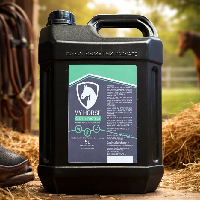 My Horse Clean & Protect 5L Cuidado e Higiene para Cavalos | Limpeza e Proteção da Pelagem