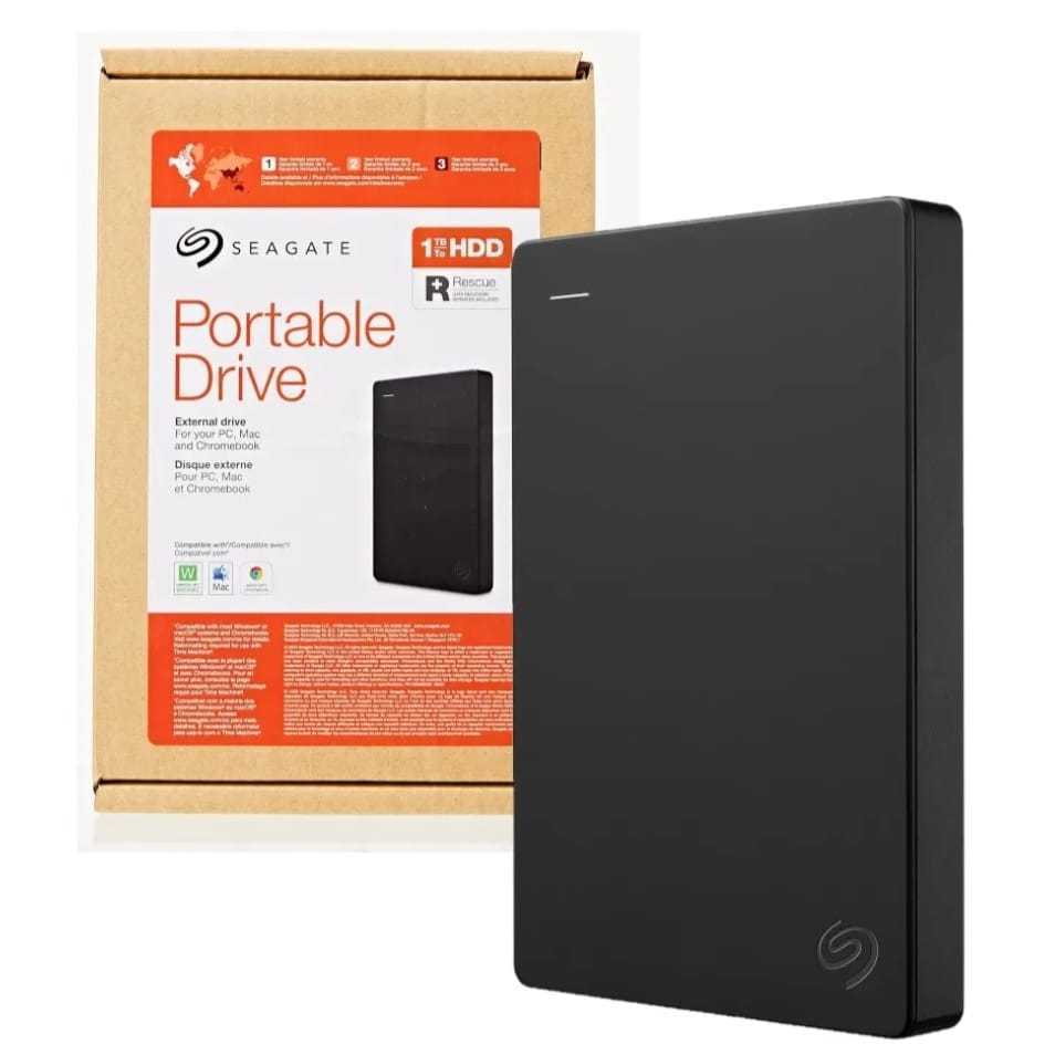 HD Externo Seagate 1TB/2TB/4TB/5TB Expansão USB 3.0 Disco Rígido