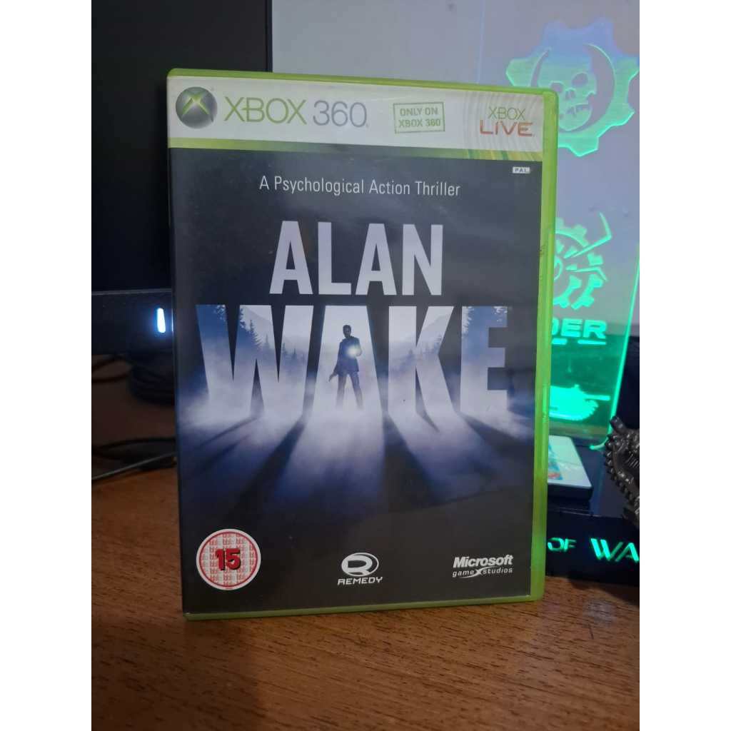 ALAN WAKE- XBOX 360 JOGO MIDIA FISICA ORIGINAL