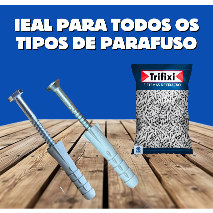 Bucha 10 trifixi a melhor original 20 Peças