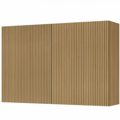 Armário Aéreo Nesher Rainha em MDF 15mm com 2 Portas e 1 Prateleira