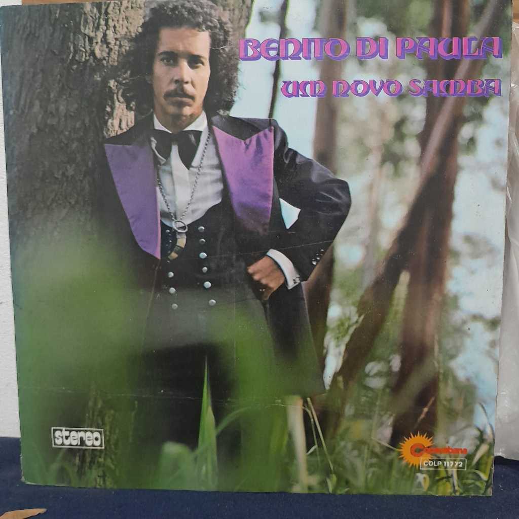 LP BENITO DI PAULA – UM NOVO SAMBA 1974 / ÁLBUM DO CANTOR, COMPOSITOR E PIANISTA BENITO DI PAULA, UM DOS GRANDES NOMES D