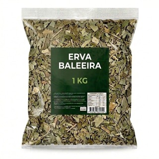 Erva Baleeira Selecionada 1kg 500g 50g Nova Safra Natunutri em Oferta na Shopee