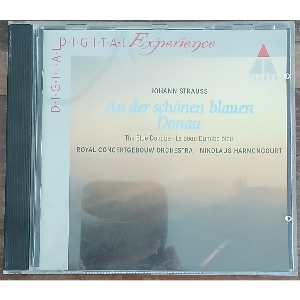 Cd - Johann Strauss - Danúbio Azul - Teldec