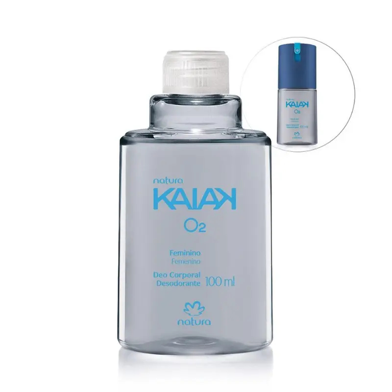 Refil Desodorante Corporal Kaiak O2 Feminino 100ml