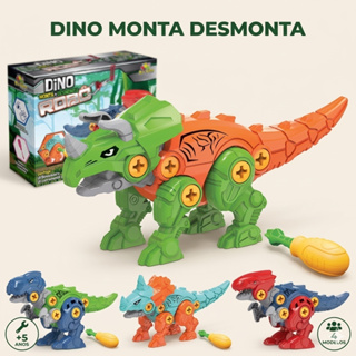 Brinquedo Dino Monta e Desmonta em Oferta na Shopee