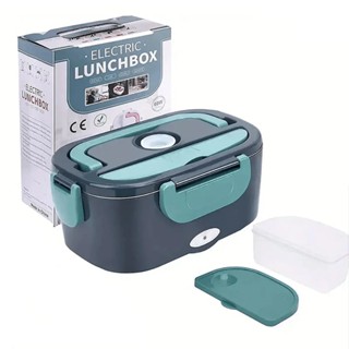 Marmita Elétrica Portátil 12V/24V/110V/220V | Para Carro e Casa | PP Alimentício | Não Precisa de Água em Oferta na Shopee