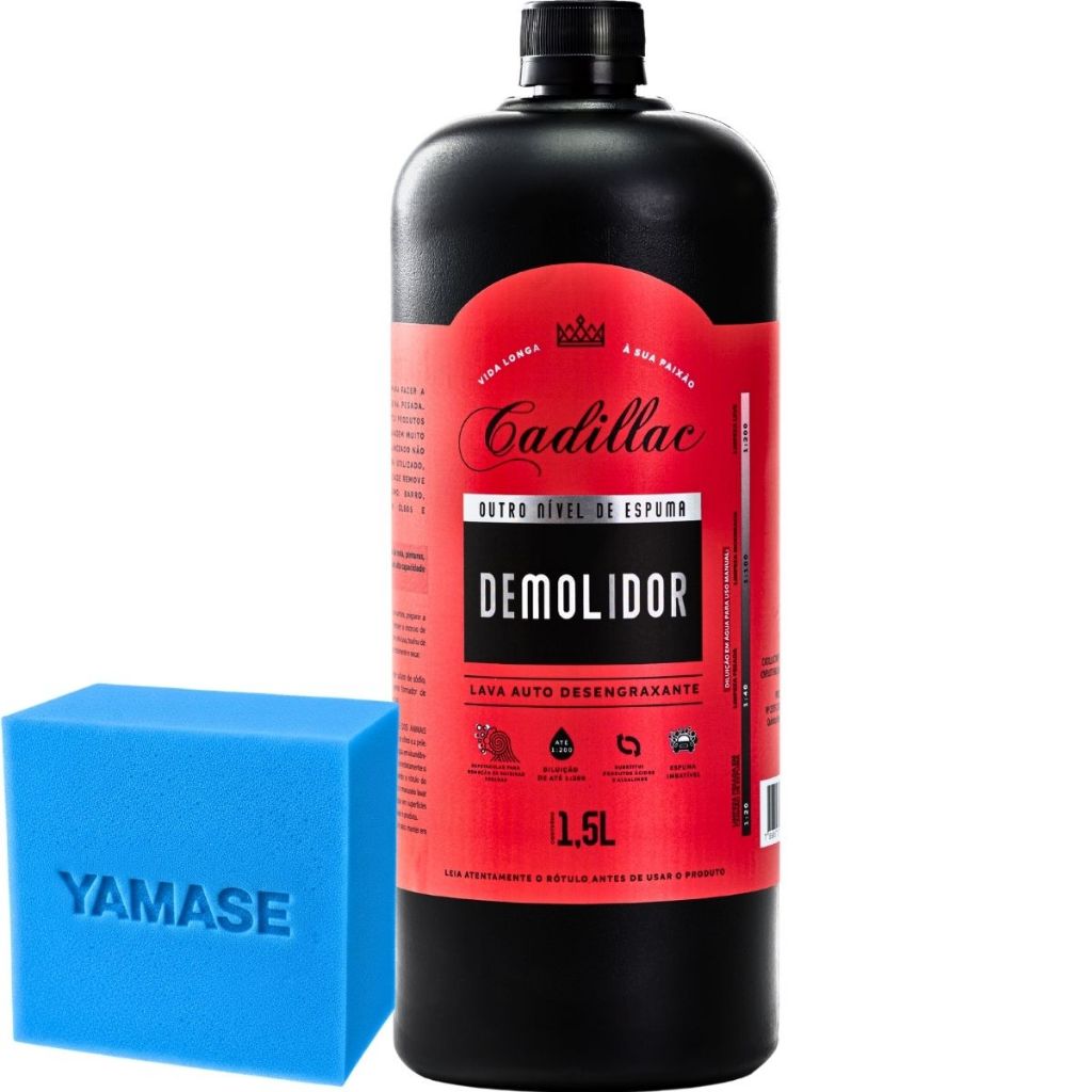 Shampoo Automotivo Desincrustante Demolidor Cadillac 1,5L