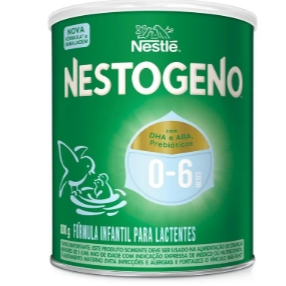 Fórmula Infantil Nestogeno 1 Nestlé 0 a 6 meses 800g