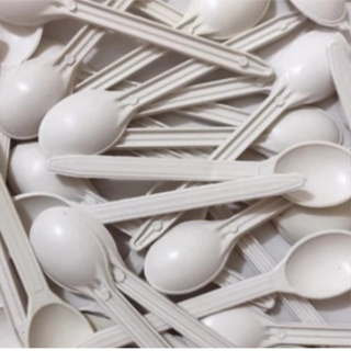 Kit 100, 200 ou 300 Colheres Descartável Reforçado Para Açaí Sorvete Gelato em Oferta na Shopee