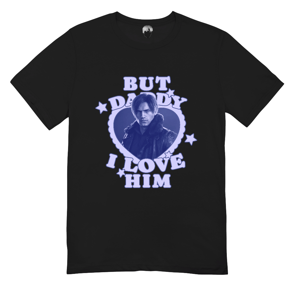 Camiseta Unisex Leon Kennedy Meme But Daddy I Love Him Geek