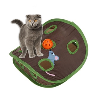 Brinquedo Para Gatos Esconderijo Toca Para Caça Interativo em Oferta na Shopee