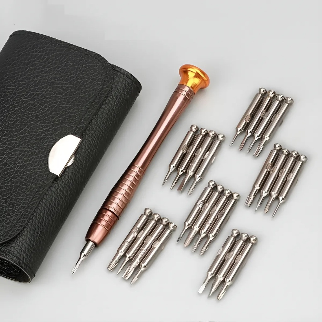 Kit Chave Abre Celular Notebook Óculos Precisão Profissional Reparo Fenda Estrela Y Torx