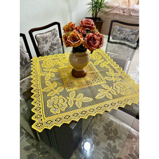 Toalha de Fogão, Centro de mesa Renda 80cm x 80cm em Oferta na Shopee
