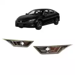 Pisca Seta Paralama Civic G10 2017 2018 2019 2020 2021 Cristal