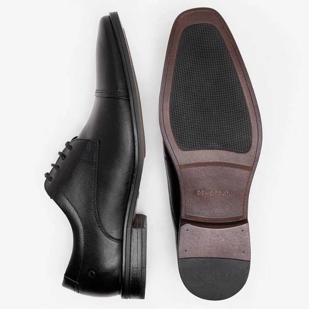 Sapato Metropolitan Vega Preto Democrata