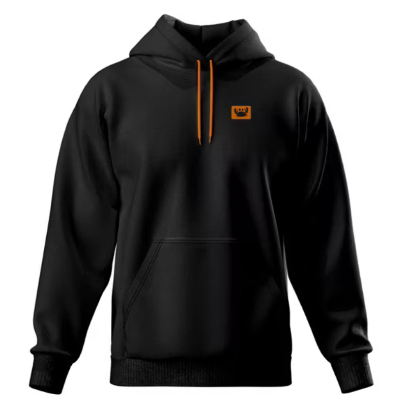 Blusa De Frio Moleton Casaco Inverno Estampado Com Capuz e Bolsos Canguru Relaxado