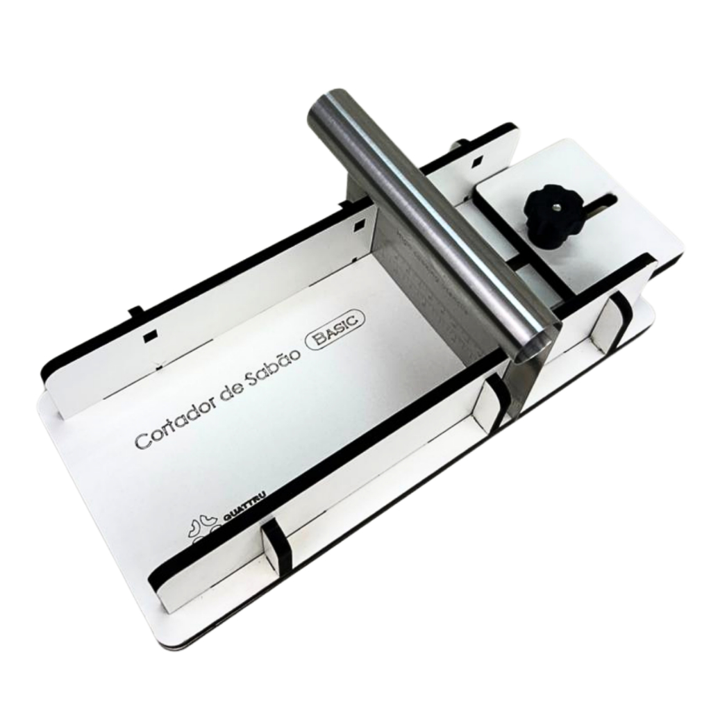 Cortador de Sabão Sabonete Basic Com Régua de precisão em MDF Branco em Oferta na Shopee