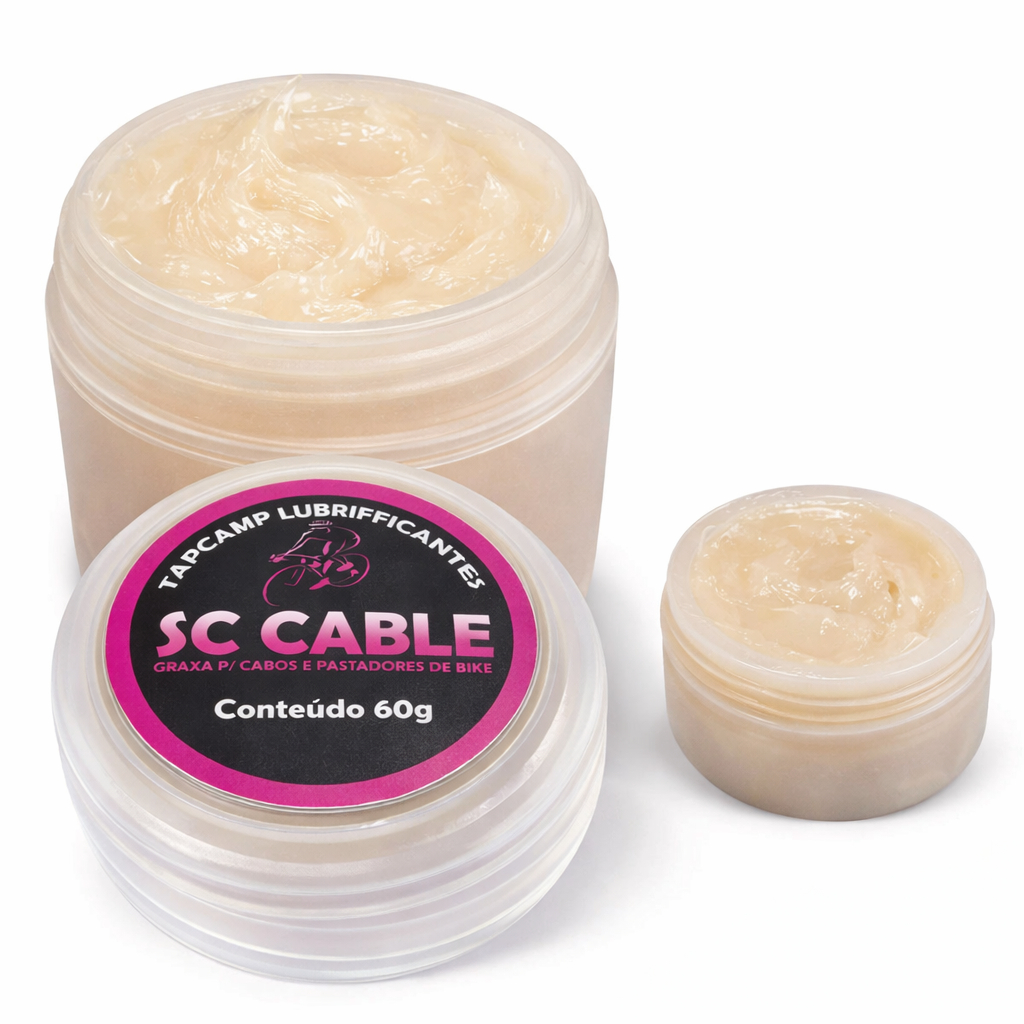 Graxa para Cabos de Câmbio e Conduítes SC Cable 60g – Lubrificante para Bike, Passadores e Cabos