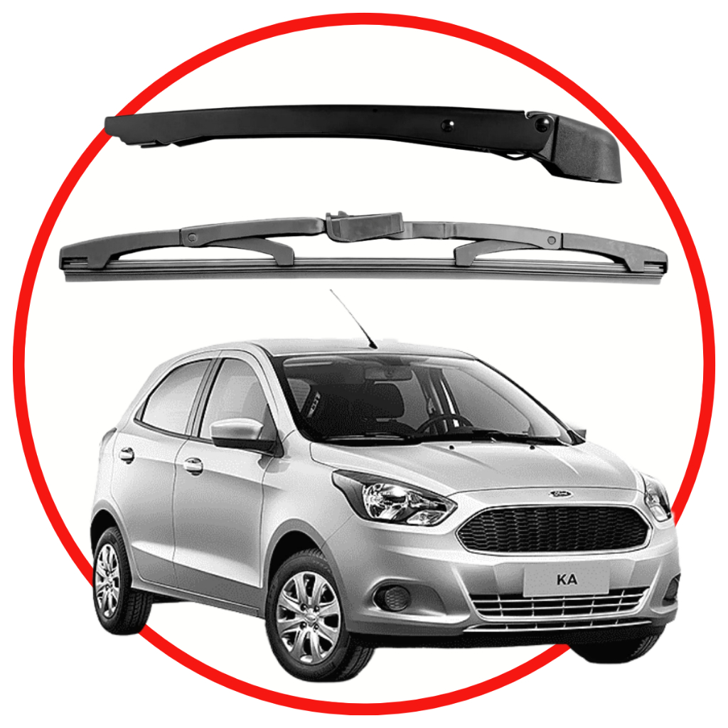 Haste Braço Limpador Traseira c/ palheta  Ford Ka 2014 A 2021